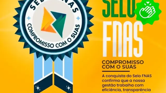 DIVINÓPOLIS DO TOCANTINS CONQUISTA O SELO FNAS 2025!